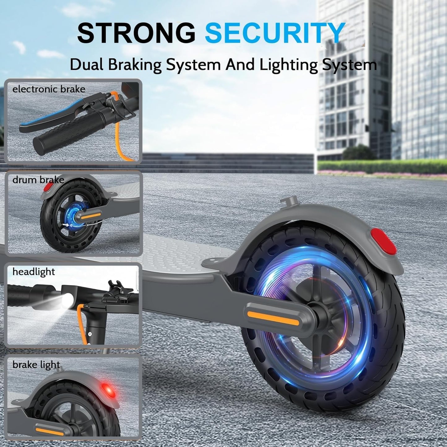 REFURBISHED RICEEL R30 ELECTRIC SCOOTER - 20KM MAX RANGE - 19MPH