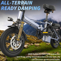 Refurbished Folding Electric Ebike 10.5ah Range 40KM