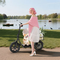 REFURBISHED "A GRADE" - AOVOPRO ESBSPRO Electric Scooter with Seat, Foldable 500W 22.5Ah Battery 22mph