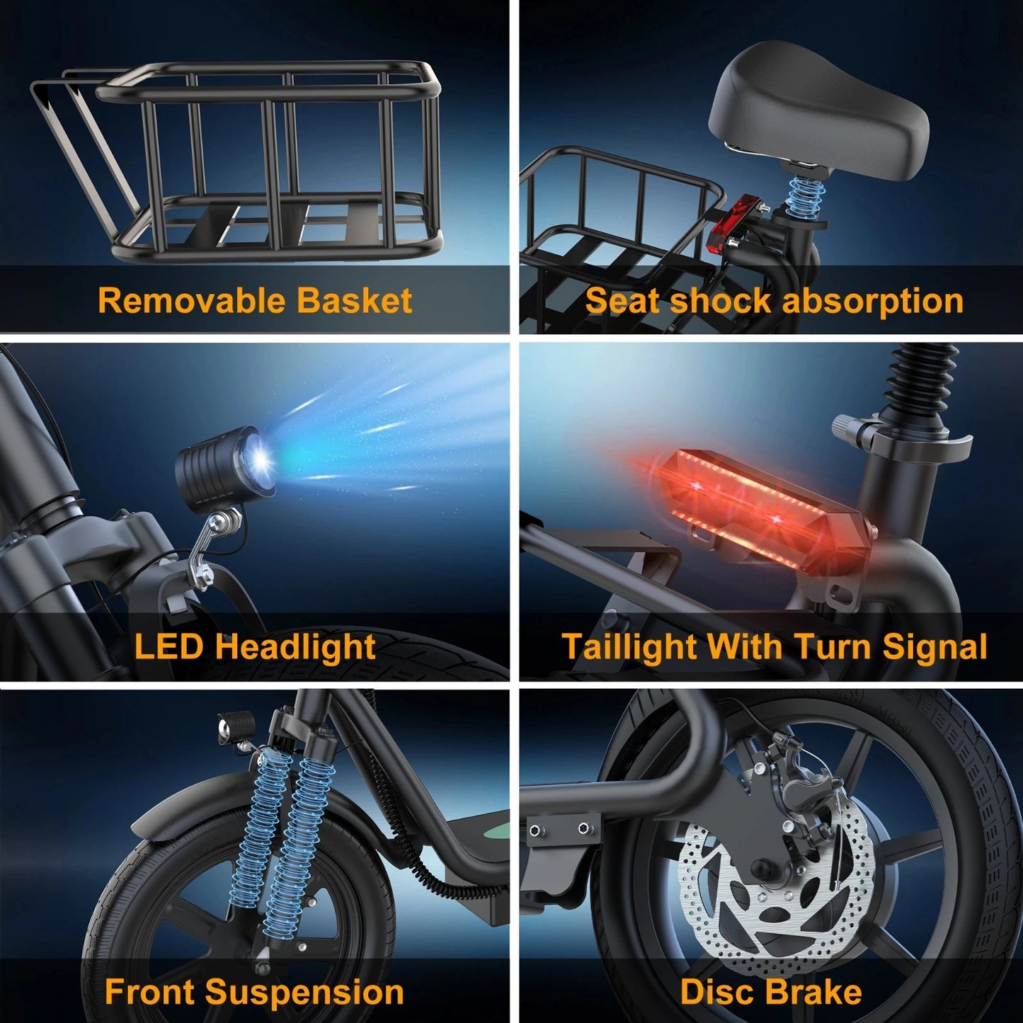 REFURBISHED "A GRADE" - AOVOPRO ESBSPRO Electric Scooter with Seat, Foldable 500W 22.5Ah Battery 22mph