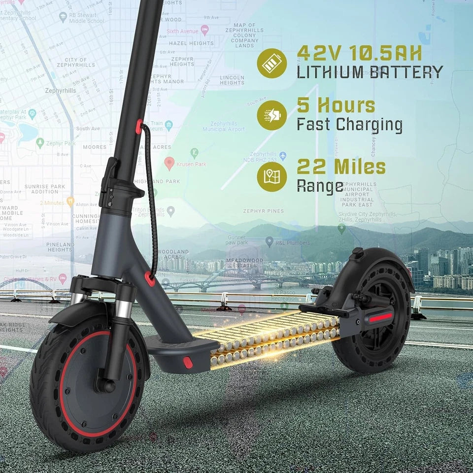 AOVOPRO TMAX 500W 10inch Foldable Electric Scooter, 22MPH