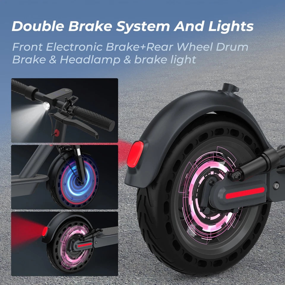 AOVOPRO TMAX 500W 10inch Foldable Electric Scooter, 22MPH